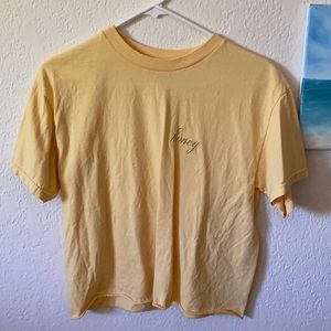 Brandy Melville honey cropped top